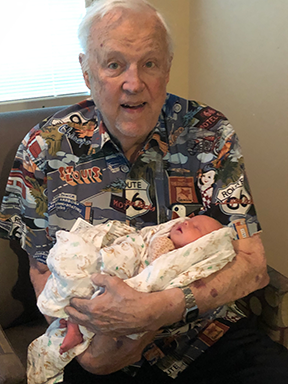 Dad and Livi